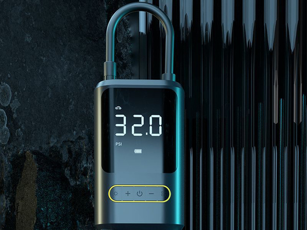 Elektrická pumpa na bicykle a autá kompresor torch 10bar lcd