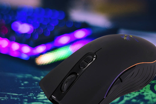 Souris optique filaire pour ordinateur portable pc souris gaming rgb