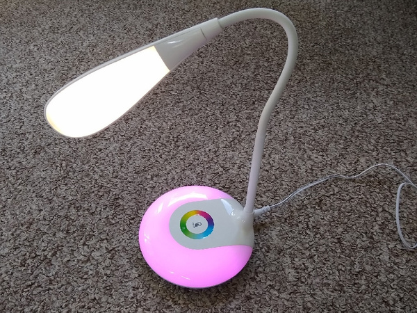 Lampă de birou led rgb 256 culori