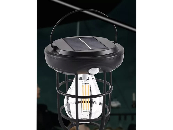 Solární lampa se soumrakovým senzorem pohybu 3 režimy 3 led 1800lm vodotěsná