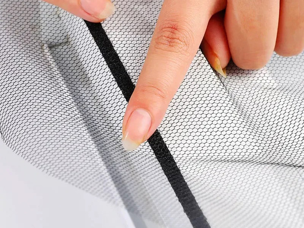 Black insect screen window netting 150x130cm