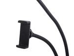 24 led tischlampe mit clip telefonhalterung