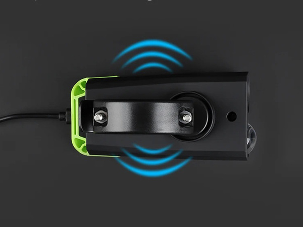 Jalgrattalampi eesmine led tagasi valgus volume teller batteri 2in1