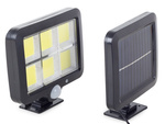 Lampă solară 120 led cu senzor de mișcare crepusculară