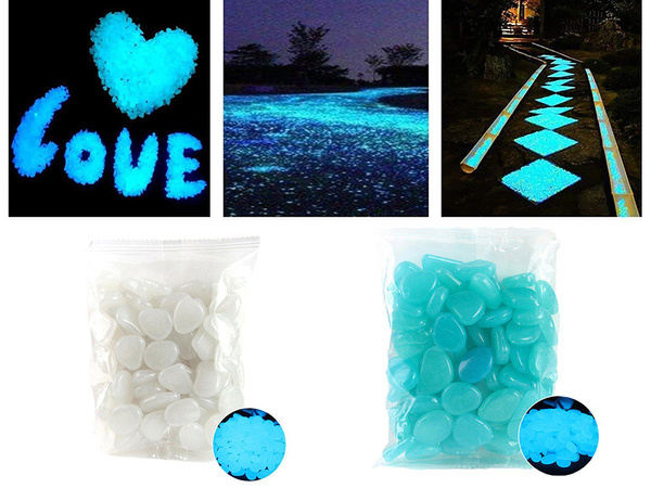 Fluorescentni svetlilni kamni 100 kosov