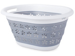 Laundry basket folding silicone bowl