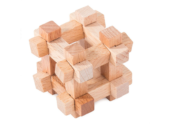 Logic puzzles metal puzzle set