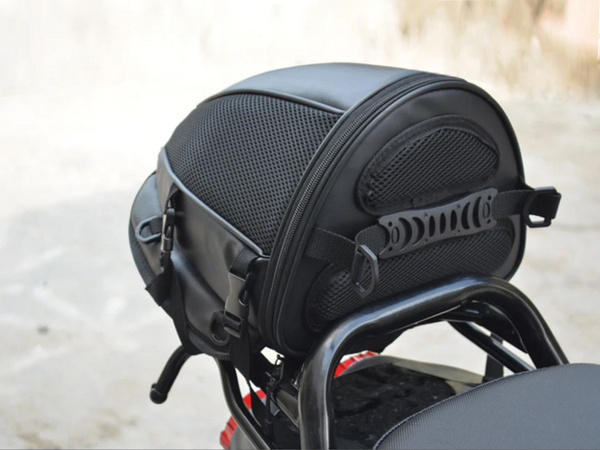 Motocikla mugursoma motocikla ūdensnecaurlaidīga soma pannier sēdeklis 2in1