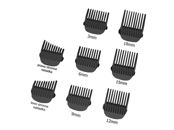 Hair clipper ceramic trimmer lcd