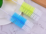 Bottle brush glass washer wire brush