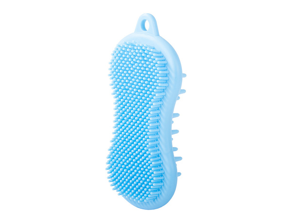 Brosse éponge lavante pour le massage de la tête et du corps