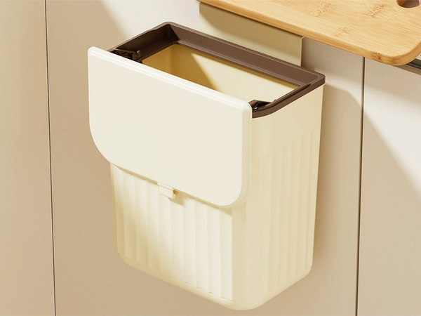 Küchenabfallbehälter für zimmer und badezimmer, hängend, freistehend, mit deckel