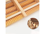 Masajeador de pies tradicional de madera rodillo 2x5
