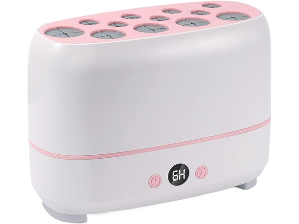 Elektryczna suszarka do pędzli do makijażu malowania na 12 pędzli timer