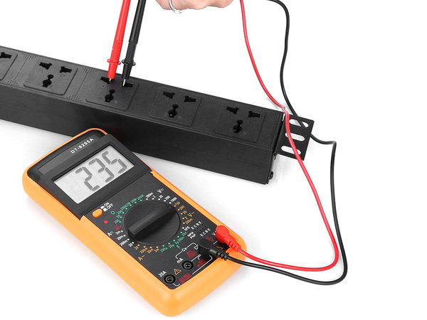 Digitales multimeter strommessgerät dt9205a lcd cyfra