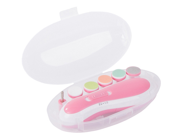 Elektrischer nagelknipser für babys kinder erwachsene etui