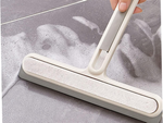 Window cleaner squeegee with handle window water brush groove brush