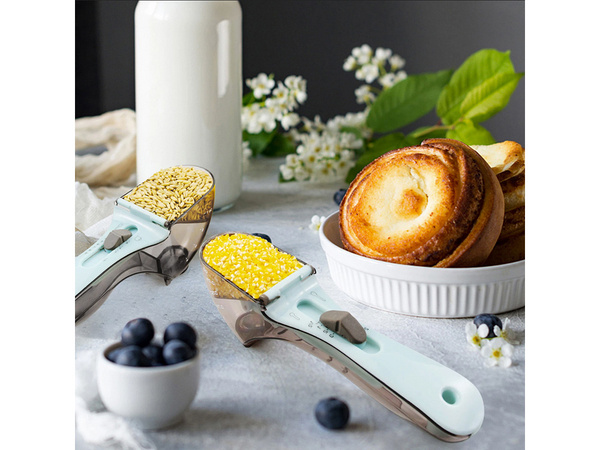 Cuchara dosificadora de cocina ajustable 2 uds