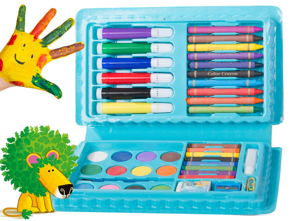 Juego de arte para pintar en caja 42 piezas