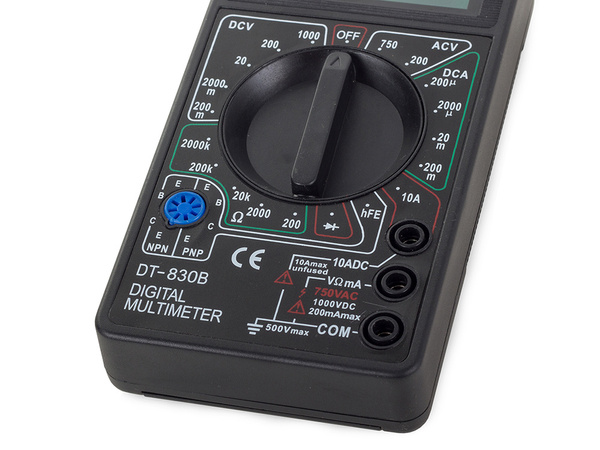 Digitales multimeter lcd elektronik strommesser