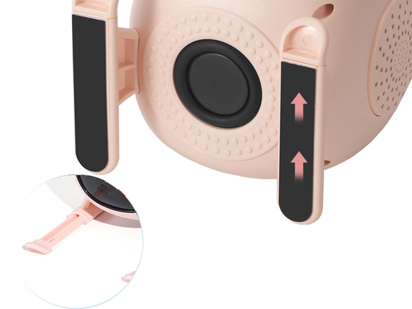 Bluetooth karaoke skandas ar mikrofonu led krāsu kvadrāti muzika rgb