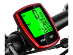 Drahtloser fahrradzähler lcd tachometer