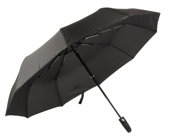 Regenschirm klappschirm automatik schwarz unisex