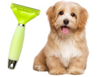 Pet trimmer dog cat horse hair stainless steel brush