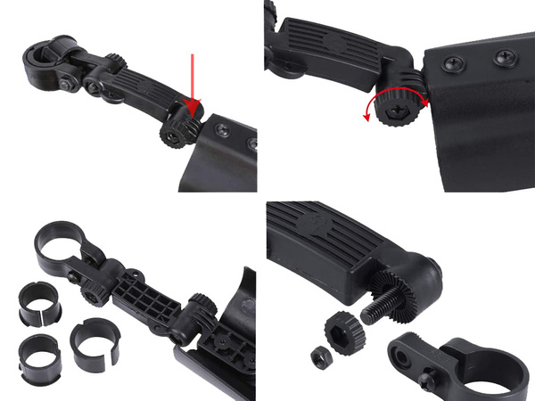Guardabarros delantero juego trasero bicicleta 2 piezas
