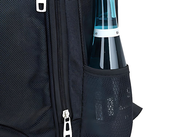 Rucsac urban școală tineret sport 15l negru 3 compartimente pentru laptop