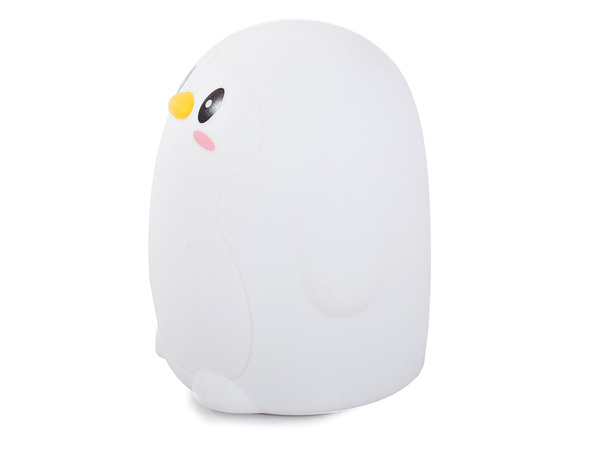 Veilleuse pingouin led rgb télécommandée usb pour enfants