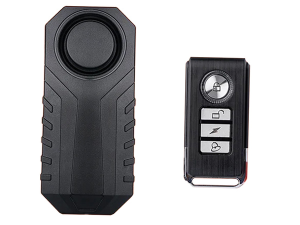 Hlasný alarm na bicykli pre motocykel proti krádeži bezpečnostný klaksón na diaľkové ovládanie