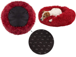 Lit pour chien pelucheux lit pour chat coussin doux lit pour canapé 80cm