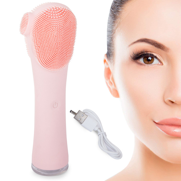Facial cleansing brush sonic massager