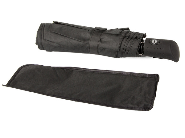 Vihmavari kokkupandav vihmavari automaatne must unisex