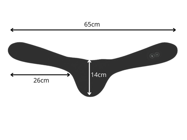 Bandeau de massage chauffant usb léger pour soulager les douleurs cervicales