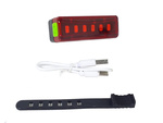 Задний велосипед привел свет usb велосипед свет
