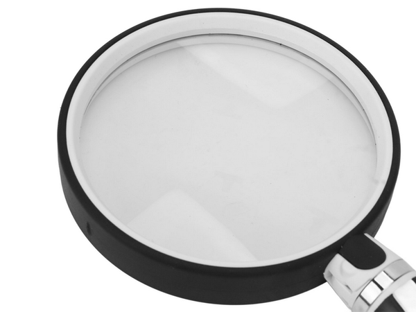 Lupa klasyczna szkło powiększające składana 90mm