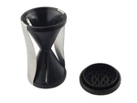 Spiral vegetable sharpener double-sided julienne