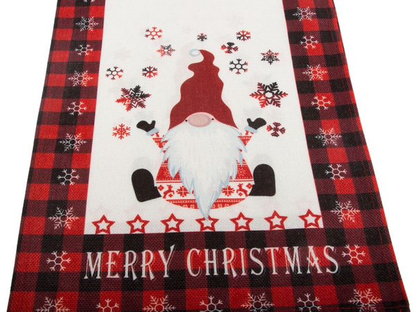 Christmas table runner christmas eve decorative table runner 180x32cm