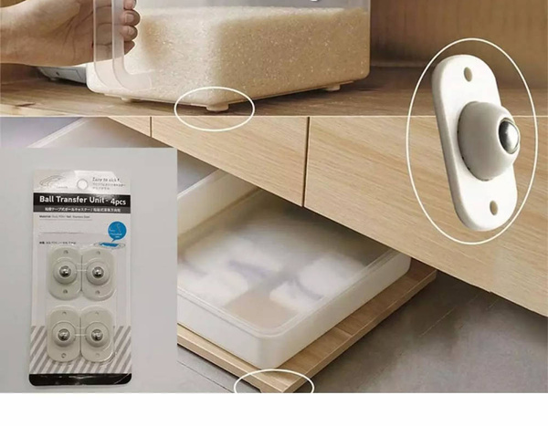 Isekleepuvad mööblirattad rull 4 tk