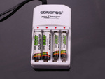 Cargador de pilas recargables aa aaa battery pack