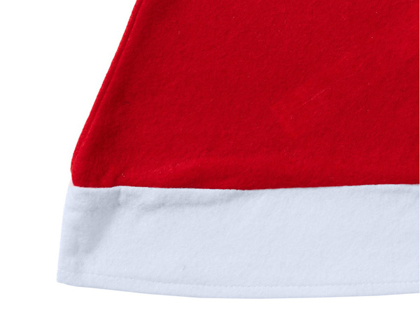 Santa cepure ar bumbuļiem kostīms kostīms