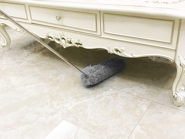 Mustuse harja harja teleskoopiline pikk kokkupandav tolmuimeja