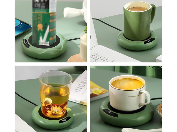 Kafijas tējas krūze ūdens sildītājs elektriskā usb vadība