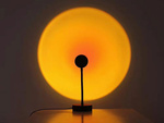 Proyector lámpara puesta de sol imitación led rgb usb + mando a distancia