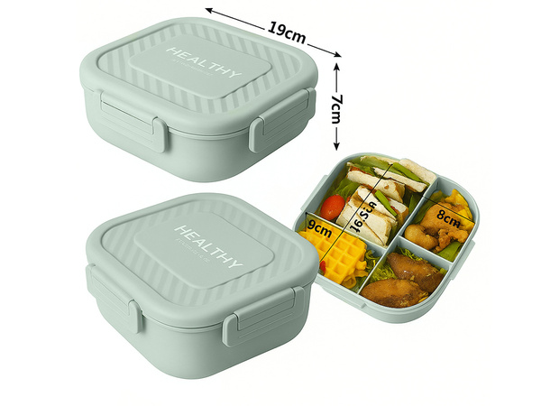 Lunchbox breakfast box breakfast container lunch box with compartments cutlery