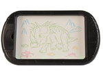 Grafický tablet vedl neonové kreslicí plnicí pero