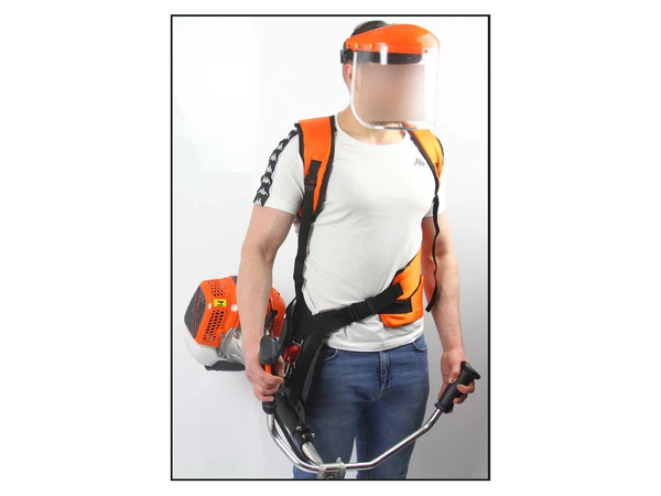 Solide harness for petrol scythe mowers lawnmowers harness belts