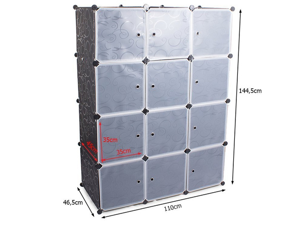 Modularna garderobna enota garderobna omara